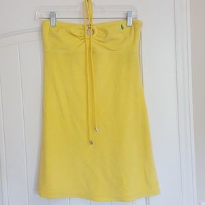 Ralph Lauren Yellow Swim Cover Up